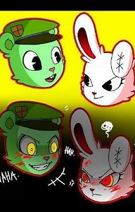 Bloodlust: (Bloody Bunny x Male Flippy Reader)  - You and Your Team: