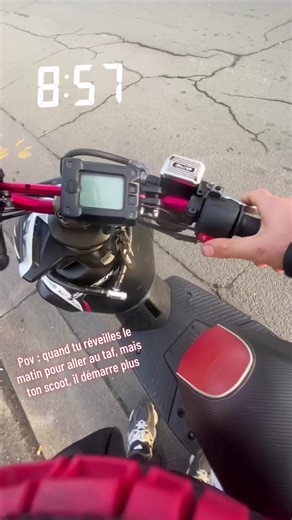 Scooter Fails: Morning Start-Up Troubles