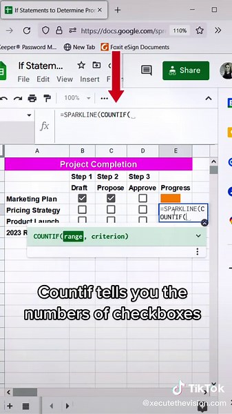 Track Project Progress Using Google Sheets Effectively