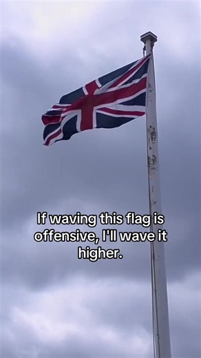 Restore Britain: The Flag & The Message 'I'll Wave It Higher'