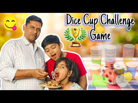 “Dice Cup Challenge Game 😱 | Cup Stacking Challenge | Family Fun Game” #winner ‪@Unbeatable3584‬