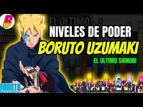 Niveles de Poder de Boruto Uzumaki (Historia Completa) - ESPAÑOL LATINO