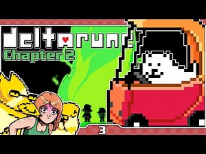 Run Down By An Annoying Dog In Cyber City | Let's Play Deltarune Chapter 2 BLIND Playthrough