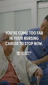 You have big goals for your nursing career. Turn a respected online degree into your comeback with Purdue Global. | Purdue Global