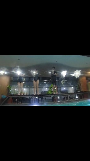 4.9K views · 22 reactions | Stride Jump 15 ft deep pool Non Swimmer Level Swimming Lesson #swimming #swimminglessons | Easy Swim | Facebook
