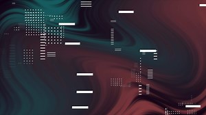 Download Orange and blue color gradient background with motion graphics abstract shapes for free