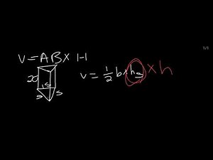 Volume of a Triangular Prism