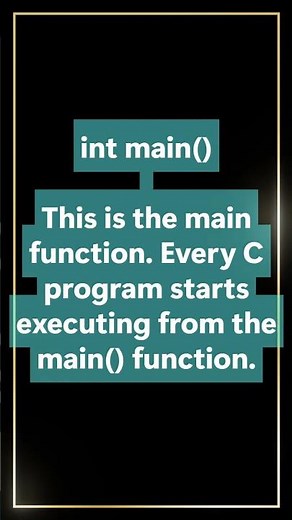 Structure of C