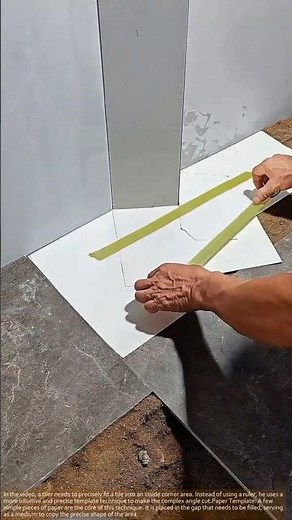 Genius Tiling Trick for Corners