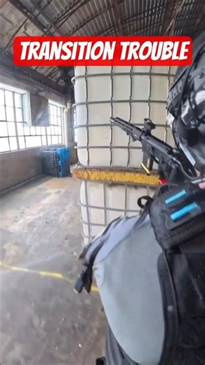 Trouble transitioning with my sling and FRAC line on the MTW XBR #airsoft #airsoftgun #airsoftcqb