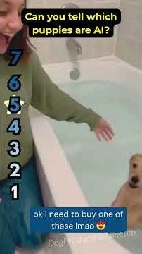 Can You Tell Which Puppies Are AI?
