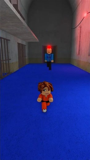 bacon vs siren POLICE escape #roblox #shorts