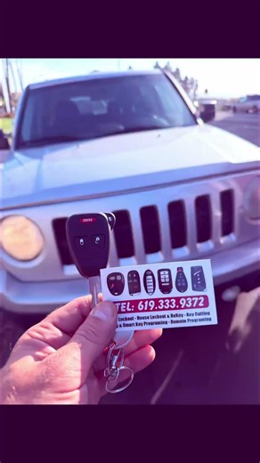 Lost Jeep Patriot Key? Locksmith Makes New Key Same Day | 24HR Nonstop Locksmith San Diego #keyfobs