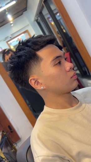 Mid Taper Fade Blowout Crop Tutorial