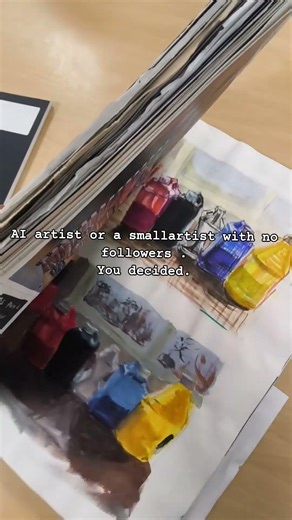 just blaming everything on ai won't solve global warming by the way. ....Just saying #artists