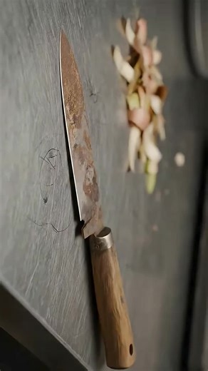 Removing Rust from Knife #blades #knife