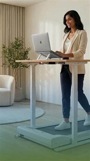 Get to know the Unsit Under Desk Treadmill ✨ #treadmilldesk #healthyworkspace #workplacewellness #walkwhileworking #underdesktreadmill | InMovement | Facebook