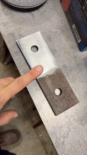 From pitted to pretty! Check out the new PFERD grinding and finishing packs in my latest youtube video! Also, stay tuned for a chance to get one of these for yourself to try coming soon!! @pferd_na #make #maker #fabricator #grind #steel #polish #makeeverything | Make Everything