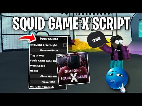 [ OP ] Squid Game X Script - Easy Win / Auto Win | Roblox Script