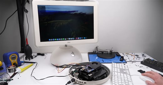 Rescued IMac G4 Restored And Upgraded With Mac Mini M1 Guts