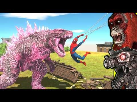 Spiderman Brand New Day vs GODZILLA