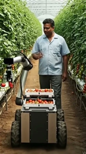 Smart Farming with Tomato-Harvesting Robot