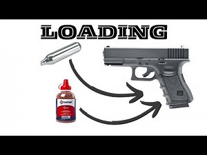 Loading BBs and CO2 into the Glock 19 Gen 3 BB gun