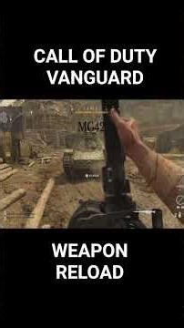 wapon reload animations #callofduty #callofdutyvanguard #vanguardreload