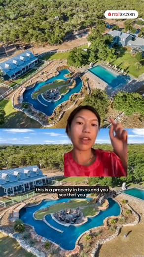 7.6K views · 21 reactions |  Wild homes across the U.S. pt. 1!  Remember this insane Lazy River Ranch?  This Lazy River Ranch is a 72-acre, multi-dwelling property with over 5000 sqft of living space, and an insane backyard set up with a lazy river and large pool. It was last listed in April 2024 for $4.85m and the listing was removed July 2024. See the entire listing here: https://rltor.cm/4t2zdv | Realtor.com | Facebook