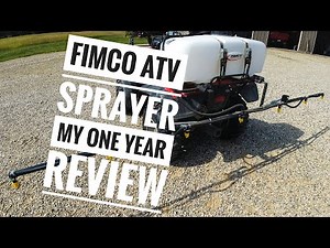 FIMCO ATV Sprayer - My One Year Review for Hunting Food Plots and Lawns