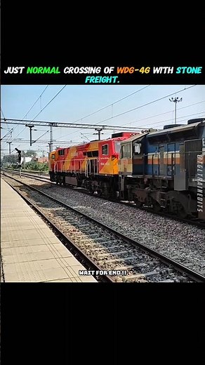 WDG-4G Pulling WDG-4 & WDP-4D 😎🔥 | Diesel Legends United 💨 | Indian Railways Triple Power Edit 🇮🇳