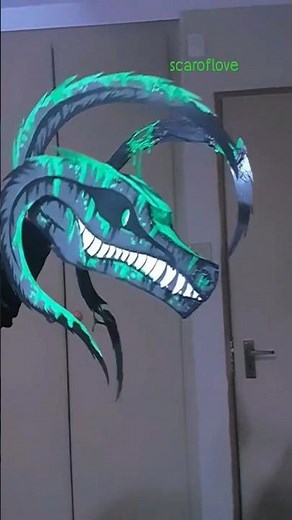 How to make a dragon puppet with Cereal Box! 🐲🥳 #papercrafts #paperart