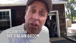 103K views · 3.4K reactions | The Italian broom | Vic DiBitetto | Facebook