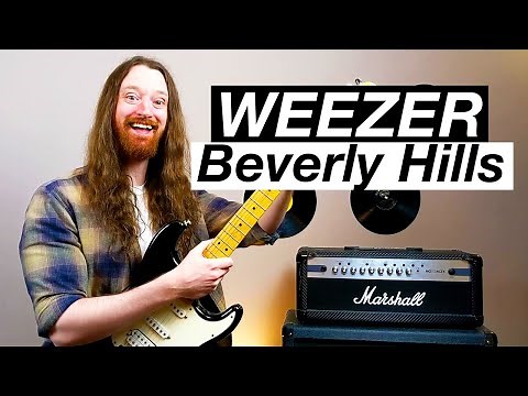 Beverly Hills by Weezer - Guitar Lesson & Tutorial