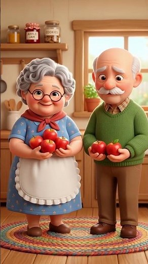 Měla babka čtyři jablka 🍎 | Veselá říkanka pro děti