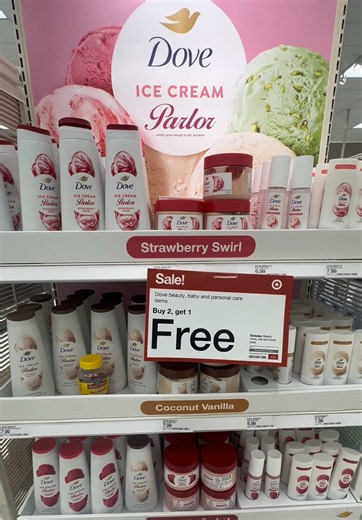 Dove Ice Cream Parlor Bodycare Collection review