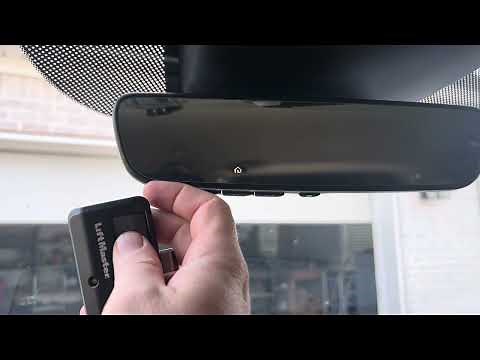 2023-2025 Honda Pilot - How to Program Home Link Mirror to Garage Door