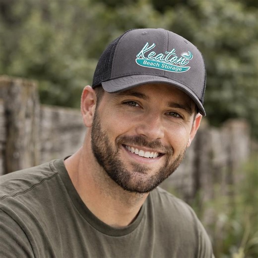 Embroidered Logo Trucker Hat, Custom Richardson 112, Business Apparel - Etsy