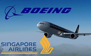 FlightGear 新加坡航空 波音777机队 模拟飞行