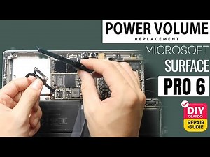 Microsoft Surface Pro 6 Power Volume Button Flex Replacement
