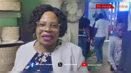 Women Affairs, Community, Small and Medium Enterprises Minister Monica Mutsvangwa commends ZimTrade for championing the empowerment of women. #ZITF2025 📹: Kuda Bwititi | The Herald-Zimbabwe