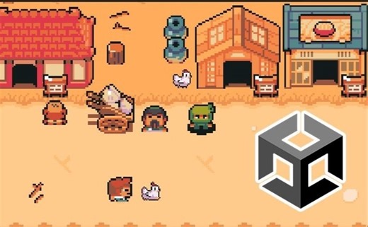 【Unity】Gian《使用 Unity 创建 2D RPG 游戏》(中英双字)