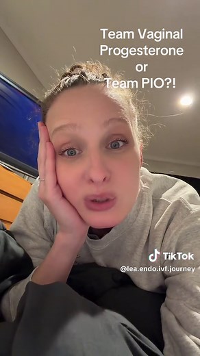 Vaginal Progesterone vs. PIO Shots in IVF