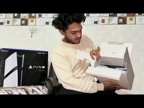 Unboxing disc drive + how to unlock PS 5 PRO side glass fit the disc drive easily 😁✨