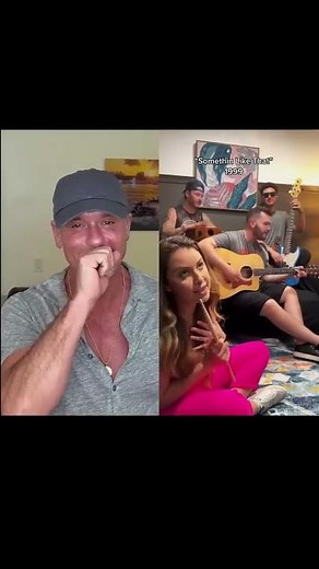 ‪@timmcgraw‬ REACTS to my backstage medley of his songs!! 🔥 All country music classics! 🤠