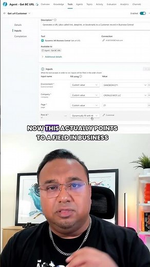 Get URL BC Tool in Copilot Studio for Deep Links #copilotstudio #businesscentral #tutorial