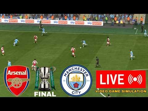 🔴 Arsenal vs Manchester City LIVE Score FINAL EFL Carabao Cup 2025/2026 & FC26 Simulation