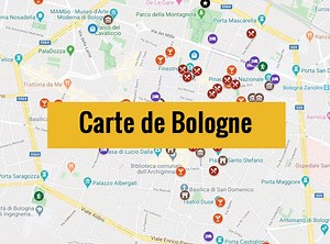 Carte de Bologne (Italie) : Plan détaillé gratuit et en français à télécharger - Vanupied