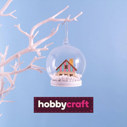 Transform your tree with handmade fillable baubles and hanging decorations to match your festive style this year. Make your own Christmas with Hobbycraft! | Hobbycraft