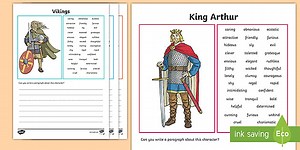 KS2 Historical Figures Description Writing Frames